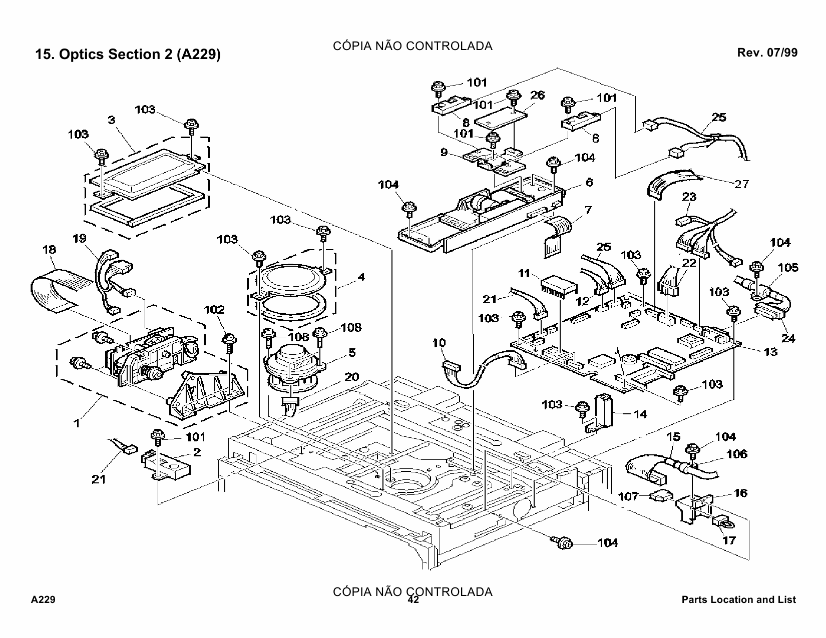 RICOH Aficio 550 650 A229 Parts Catalog-3